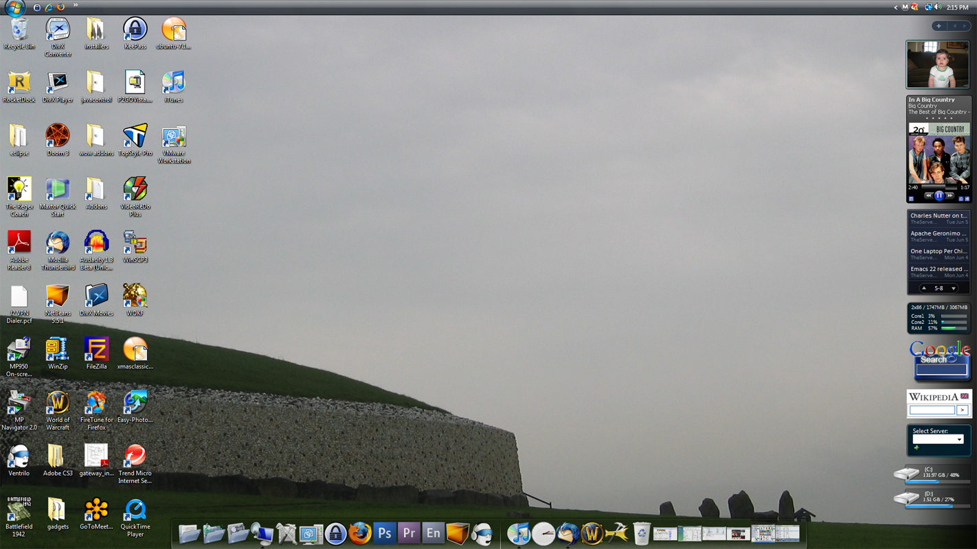 rocketdock pour vista